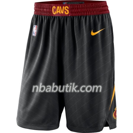 Cleveland Cavaliers Mænd Shorts Sort 2018-19 Nike Swingman